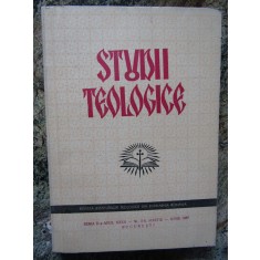STUDII TEOLOGICE , SERIA A -II A ANUL XXXII NR 3- 6 MARTIE- IUNIE 1980