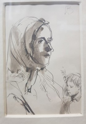 Traian Bradean (1927-2013) - Tanara mama foto