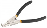 Cleste Inele Siguranta Drept Tolsen 180mm, Otel Nichelat, Varf Drept, Inele Exterioare, Prindere Confortabila