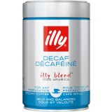 Cafea macinata illy Decofeinizata, 250 gr.