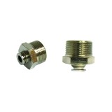 Mufa rapida dreapta din metal FI 6 cu surub metalic si filet M22