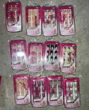 Cumpara ieftin Set 24 unghii false, Global Fashion, culoare roz, 8-11