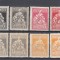ROMANIA 1921 ASISTENTA SOCIALA TIMBRE DE AJUTOR VARIETATE DE CULOARE SERII MNH