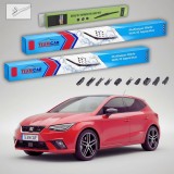 Cumpara ieftin Ștergătoare Seat Ibiza KJ1 2017-prezent | Set Față și Spate Flat &ndash; TeamCar&reg;