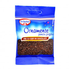 Ornamente pentru Prajituri DR. OETKER, Ciocolata, 30 g, Ornamente de Ciocolata, Ornamente pentru Deserturi, Ornamente de Ciocolata pentru Prajituri, O