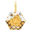 Săpun Solid Hexagonal cu Miere, Model Albina, Capacitate 75g, Galben