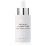 TIRTIR Ceramic Milk Ampoule ser facial hidratant pentru o piele mai luminoasa 30 ml