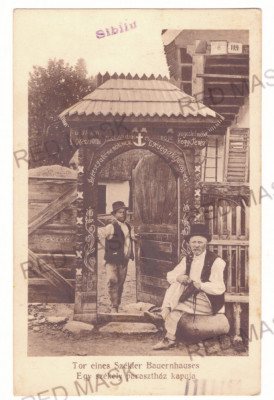 1925 - Sibiu, ETNICI, Tinutul Secuiesc, Romania - old postcard - used - 1922 foto