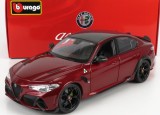 Model Bburago Alfa Romeo Giulia GTA červen&aacute; 1:18 - 1:18 (lungime 25cm)
