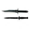 Set doua cutite de vanatoare First Blood, IdeallStore®, teaca inclusa