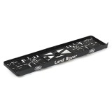 Set suport placute numar inmatriculare auto 3D (fata + spate) Land rover
