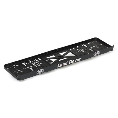 Set suport placute numar inmatriculare auto 3D (fata + spate) Land rover foto