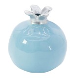 Decoratiune ceramica Pomegranate Blue, Inart