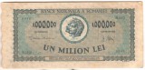 SV * Romania 1000000 / UN MILION LEI 1947 * XF+