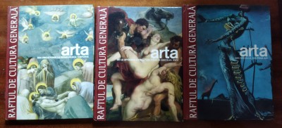 Raftul de cultura generala - Arta, 3 volume foto