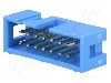 Conector IDC, 14 pini, pas pini 2.54mm, TE Connectivity - 2-1761603-5