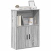 VidaXL Bibliotecă, gri sonoma, 60x24x85 cm, lemn prelucrat 860414