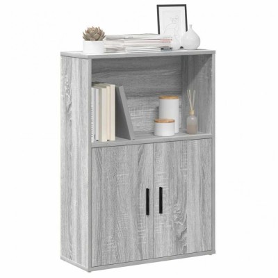 vidaXL Bibliotecă, gri sonoma, 60x24x85 cm, lemn prelucrat 860414 foto
