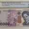 50000 lei 2000 PCGS67 UNC bancnota gradata