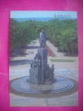 HOPCT 16800 MONUMENTUL TARAS SHEVCENKO ---HARKOV - UCRAINA--EUROPA -NECIRCULATA