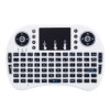 Tastatura Wireless Techstar&reg; i8, Alb, Air Mouse Touchpad 2.4ghz pentru Android TV si Mini PC