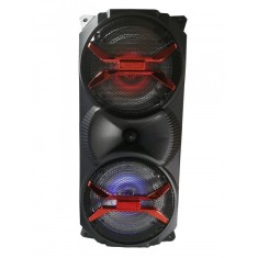 Boxa Portabila elSales, ELS-ZQS-1820, cu Bluetooth, Microfon, Telecomanda, USB, Lumini LED