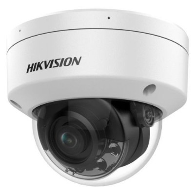 Camera IP ColorVu Smart Hybrid Light 8MP, lentila 4mm, PoE, microfon, IR 30m, lumina alba 30m - Hikvision DS-2CD2187G2H-LISU(4mm)(EF) SafetyGuard Surv foto