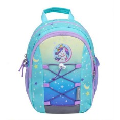 RUCSAC MINI KIDDY, DIMENSIUNE 23 X 20 X 9 + 6 CM, MOTIV CUTE UNICORN foto