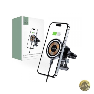 Incarcator Auto Wireless Tech-Protect V5 15W 1.67A Negru foto