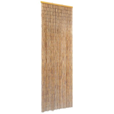 vidaXL Perdea de ușă pentru insecte, bambus, 56x185 cm 43720 foto