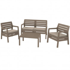 17201088587 KETER Set mobilier gradina cappuccino Delano