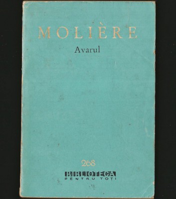 AVARUL - MOLIERE - BPT foto