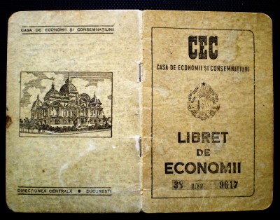 O.143 RPR CEC LIBRET DE ECONOMII foto