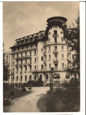 CPIB 18187 CARTE POSTALA - GOVORA. SANATORIUL BALNEAR, PAVILIONUL CENTRAL, RPR foto