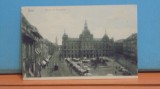 AUSTRIA - GRAZ - RATHAUS MIT HERRENGASSE - 1917 - CIRCULATA., Germania, Fotografie