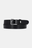 U.S. Polo Assn. curea de piele Dallas barbati, culoarea negru, WEUDX2638MAJ