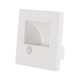 Spot Treapta LED Pir senzor 1W IP20, alb, Erste