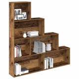 Gossi biblioteca, lemn vechi,157x24x160 cm, lemn prelucrat