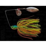 Spinnerbait Bertilure Cu Doua Palete SPINNERBAIT CU SKIRT COLORADO Model SALCIE Culoare ORANGE/NEGRU CHART