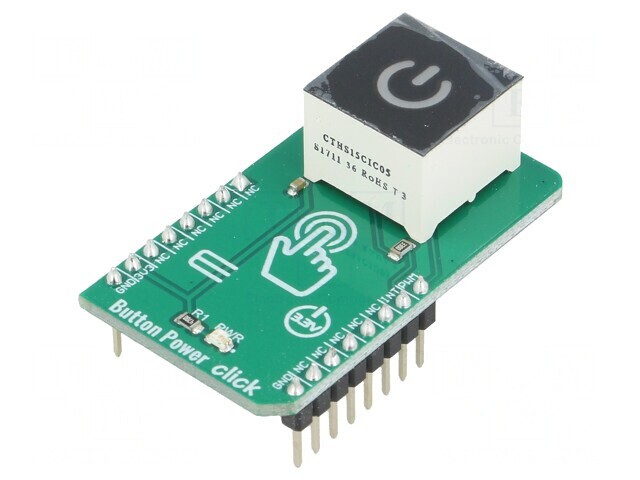 Placă Prototip Button Power Click GPIO PWM
