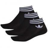 Cumpara ieftin șosete adidas Trefoil Ankle Socks 3 Pairs EE1151 negru, adidas Originals