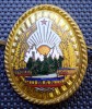 M.007 ROMANIA RSR ARMATA CUC BONETA/CASCHETA INSIGNA MILITARA