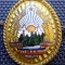 M.007 ROMANIA RSR ARMATA CUC BONETA/CASCHETA INSIGNA MILITARA