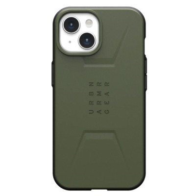 Husa pentru iPhone 15 - UAG Civilian MagSafe - Olive Drab foto