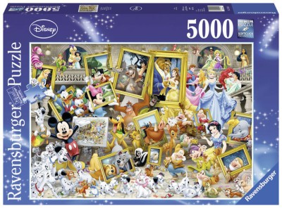 Puzzle Lumea Disney, 5000 Piese foto