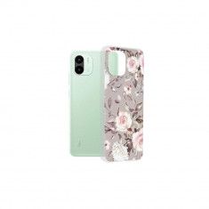 Husa Compatibila cu Xiaomi Redmi A1 / A2 Techsuit Marble Series Bloom of Ruth Gray