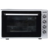 Cuptor electric NobeLTek NLT FSO70X, 70L, 2200W, grill, timer, termostat, sticla dubla, ventilator, iluminare, gri inox