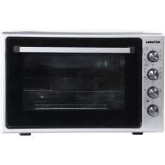 Cuptor electric NobeLTek NLT FSO70X, 70L, 2200W, grill, timer, termostat, sticla dubla, ventilator, iluminare, gri inox