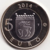 Moneda Finlanda - 5 Euro 2014 - Aland - Proof, Europa