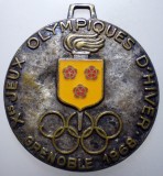 I.886 MEDALIE OLIMPIADA DE IARNA FRANTA GRENOBLE 1968 JEUX OLYMPIQUES DʹHIVER, Europa